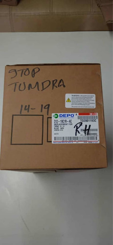 Stop Toyota Tundra 2014 - 2019 Derecho Depo Foto 6