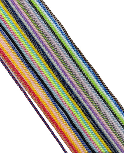 Protectores De Cable Tricolor Varidad De Colores 1,4 Cm