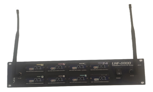 Vocopro Uhf-8800 Uhf-sistema De 8 Micrófonos Inalámbricos