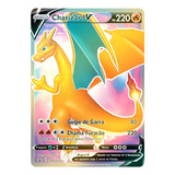 Carta Pokémon Charizard V Full Art Espada E Escudo