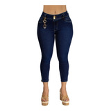 5 Pantalones Dama Colombiano Push Up Levanta Pompa Strech