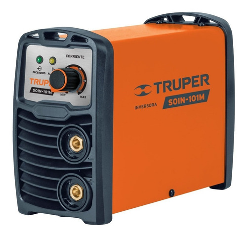 Mini Soldadora Inverter Truper Soin-101m 100 A 127 V 60 Hz Color Naranja