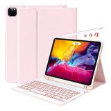 Funda Con Teclado Besky Para iPad Pro 11 2022 Rosa