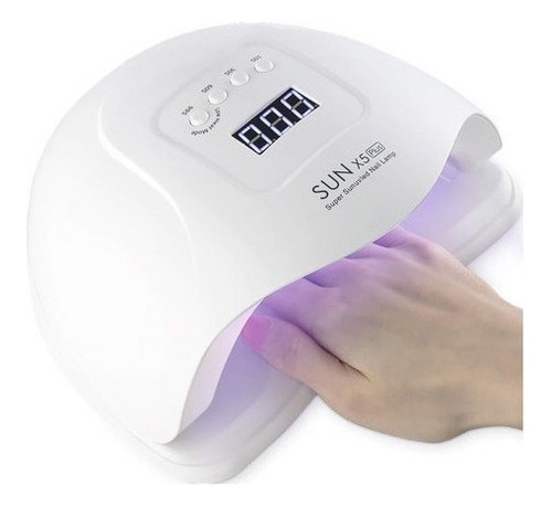 Secador De Uñas 180w Led Profesional Led Uv Manicure Sun X5