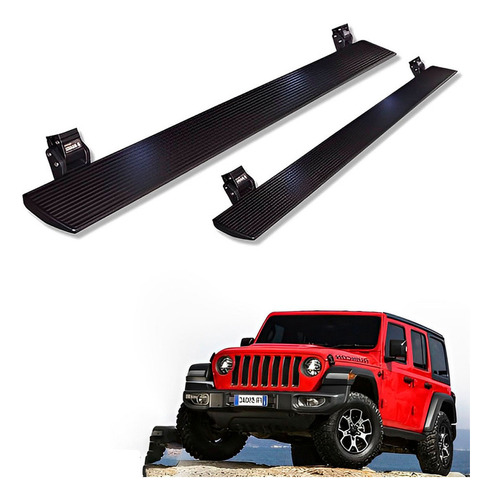 Estribo Jeep Wrangler 2018-2022 Electrico 4 Puertas