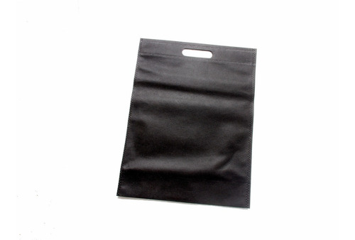 Bolsa Friselina Tela Eco Negro Riñon 22x30x10 X 200 Unidades