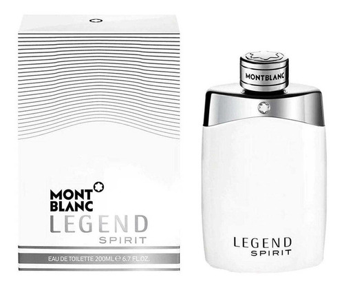 Mont Blanc Legend Spirit 200ml Men Edt (100% Original)