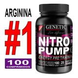 Nitro Pump Sube Testo Y Libido + Masa Muscular Magra Genetic