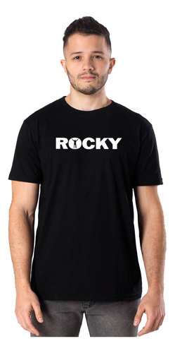 Remeras Hombre Rocky Balboa |de Hoy No Pasa| 3a V