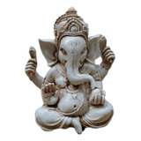 Estatuilla Resina Ganesha Traída D India Apto Exterior 20 Cm