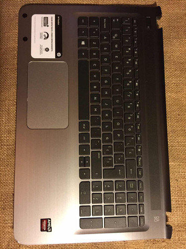 Teclado Completo Con Carcasa Notebook Hp Pavilion 15-ab181la