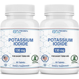 Puregen Labs I Potassium Iodide I Kosher I 130mg I 120 Tabs