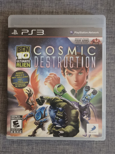 Ben 10 Ultimate Alien Cosmic Destruction Juego Ps3 Físico 