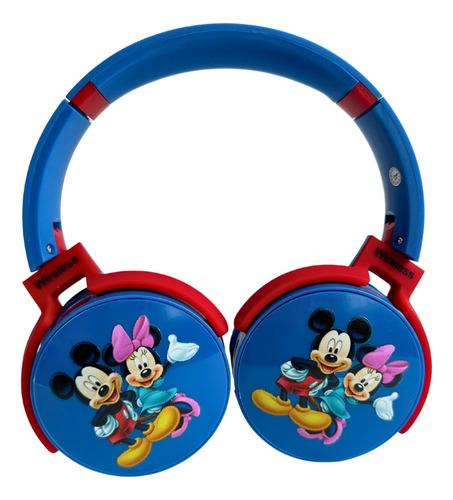 Audífono Auricular Diadema Inalámbrico Mickey Micky Con Mic