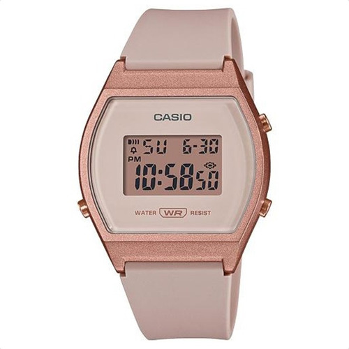 Reloj Casio Mujer Digital Timer Luz Cronometro Alarma Lw-204