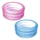 Mini Piscina Inflable Rosa Para Regalar Diversión A Los Pequ