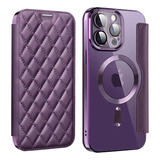 Funda Premium Elegante Agenda Magnetica Para iPhone 13 14