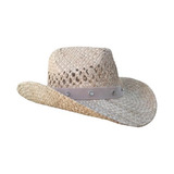 Sombrero De Paja Calado Verano Cowboy Vaquero  Premium