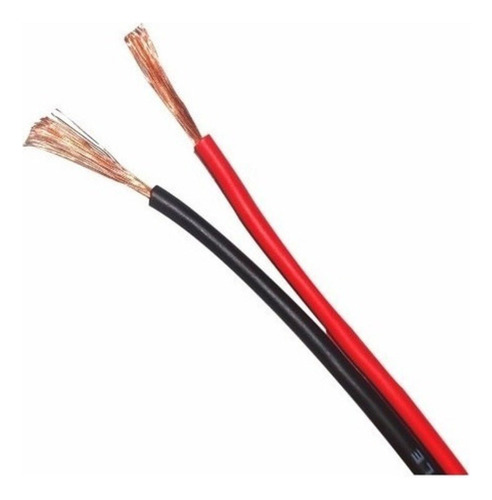 Cable Rojo Negro Para Bafle 2x1mm Coberplast Precio P/ Metro