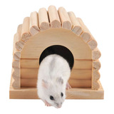 Escalera Hamster Supplies, De Madera Natural, Para Casa, Vil