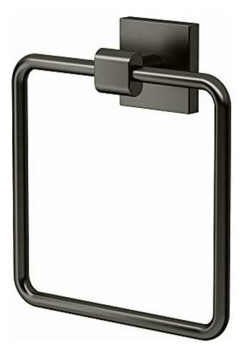 Gatco 4052mx Elevate Toallero Para Baño, Color Negro Mate