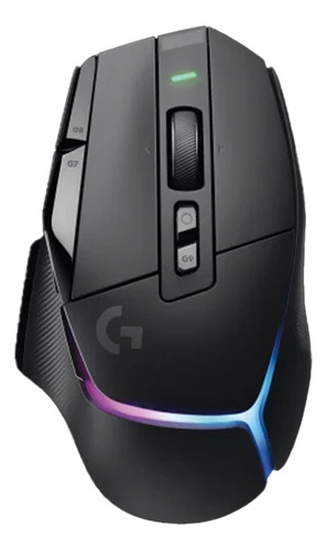 Mouse Gamer Inalámbrico Recargable Logitech G  Serie G G502 X Plus Black