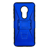 Funda Moss Uso Rudo 3 En 1 Colors Para Motorola G7 Play