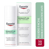 Eucerin Fluido Facial Matificante Dermopure Piel Grasa 50ml