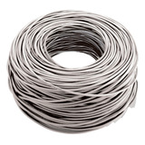 Cabo Rede Cat5e Branco Rolo 100m Cat5-e Cat-5e Metros Caixa