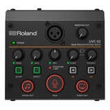 Roland Uvc-02 Base De Presentación Web Streaming De Video Color Negro