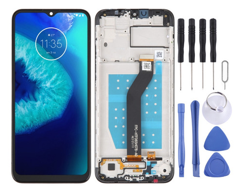 A Pantalla Lcd Con Marco Para Motorola Moto G8 Power Lite