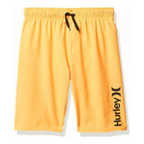 Hurley Pantalones Cortos Para Niño, Naranja (laser Orange),
