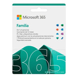 Microsoft Office 365 Familia 6 Usuarios Onedrive Word Excel