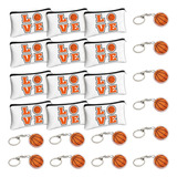 Teefity Accesorios Para Bolsas De Maquillaje De Baloncesto,