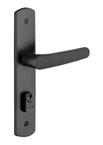 Fechadura Ipanema Reta Externa Preto Esp27 (40x53) - Soprano