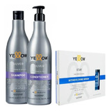Kit Yellow Serum Shampoo Acondicionador - mL a $95