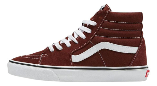 Tenis Vans Sk8-hi Suede Vino Unisex Moda Urbana