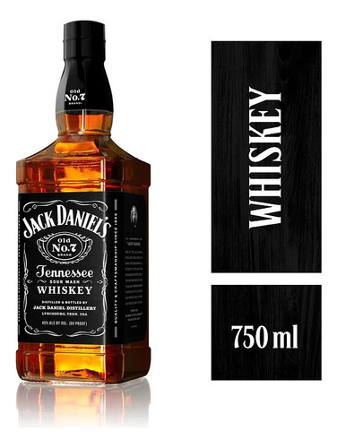 Jack Daniels #7 750ml - mL a $154