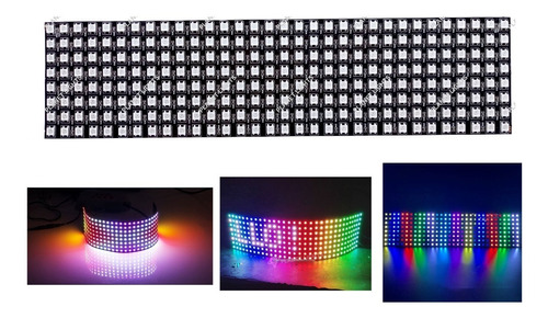 Matriz Led Ws2812b 8x32 5050 5v Rgb