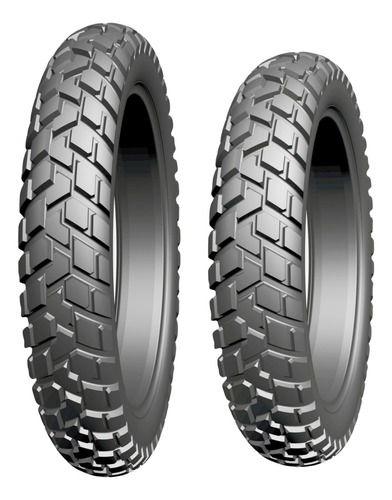 2 Llantas 90/90-19 Y 110/90-17 Ava083 8 Capas Tt Dm150 Xr150