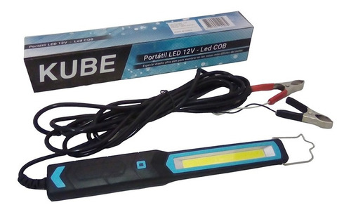 Lampara Kube Portátil 12v Cob Cable 5mts