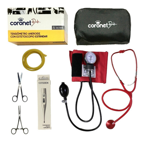 Kit / Set De Enfermería Con Tensiometro A Colores
