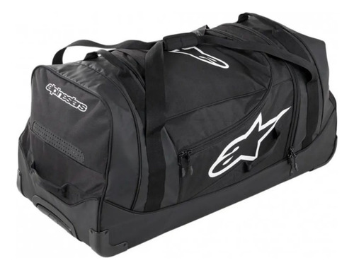 Bolso Motocross Alpinestars Komodo C/ Ruedas Enduro Mx Avant Color Negro