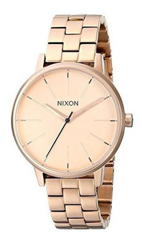 Nixon Kensington A09989700 Reloj De Mujer De Oro Rosa Esfera