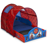 Cama Infantil De Plástico Spiderman + Colchon, Importada Usa