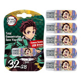 Pack C/5 Usb Verbatim 32gb Demon Slayer Kamado Tanjiro