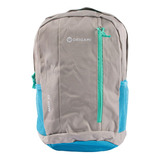 Mochila Origami 15lts Urbana Deportiva Color Gris/turquoise