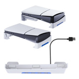 Suporte Rmazenamento Horizontal Para Ps5 Slim Com 4 Usb 2.0