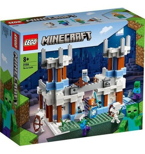 Lego Minecraft - The Ice Castle - 499 Pcs - Codigo 21186 - 