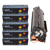 Kit 5x Toner Compatível Hp 435 436 285 278 P1102 M1210 